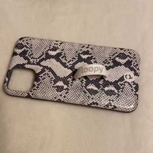 SOLD - Loopy Case Snakeskin